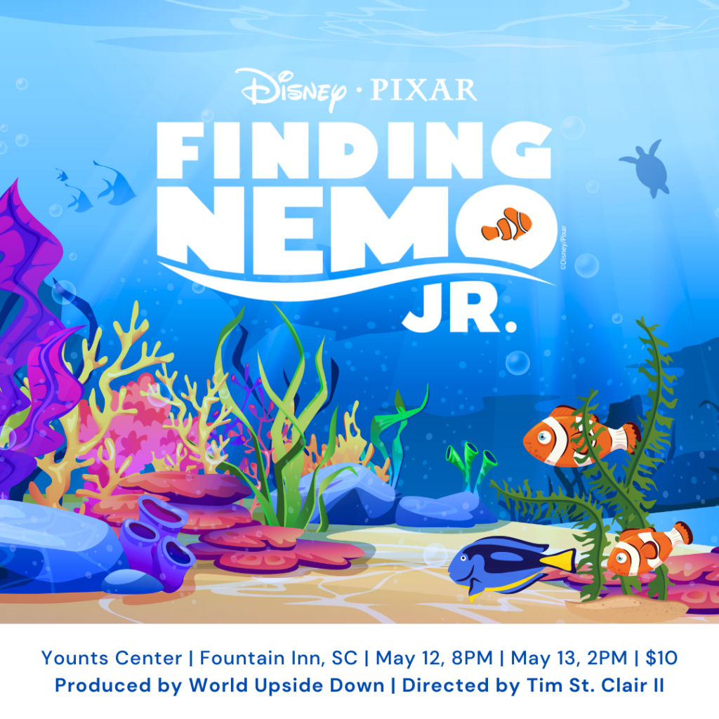 World Upside Down Arts Studio Premiered Finding Nemo Jr. | World Upside ...